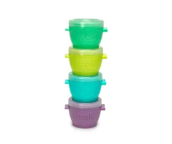 Set de 4 Contenedores para Alimentos 177 ml