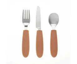 Set de Cubiertos Kiddikutter Peach Fuzz