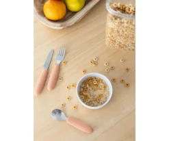 Set de Cubiertos Kiddikutter Peach Fuzz
