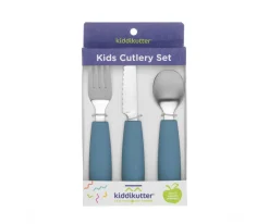 Set de Cubiertos Kiddikutter Sky Blue