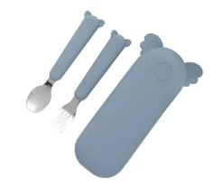 Set de Cubiertos Koala Zoe Storm Grey