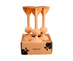 Set de 3 Dardos de Silicona con Ventosa Peach