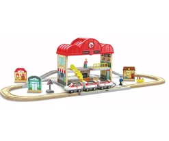 Set de Estación de Tren Portátil 40 Piezas