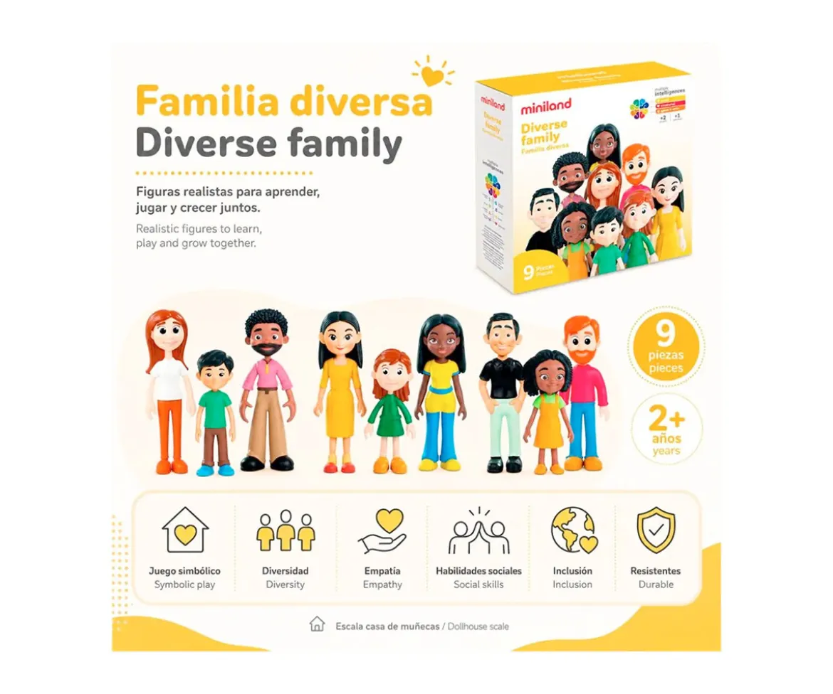 Set de Figuras Familia Diversa
