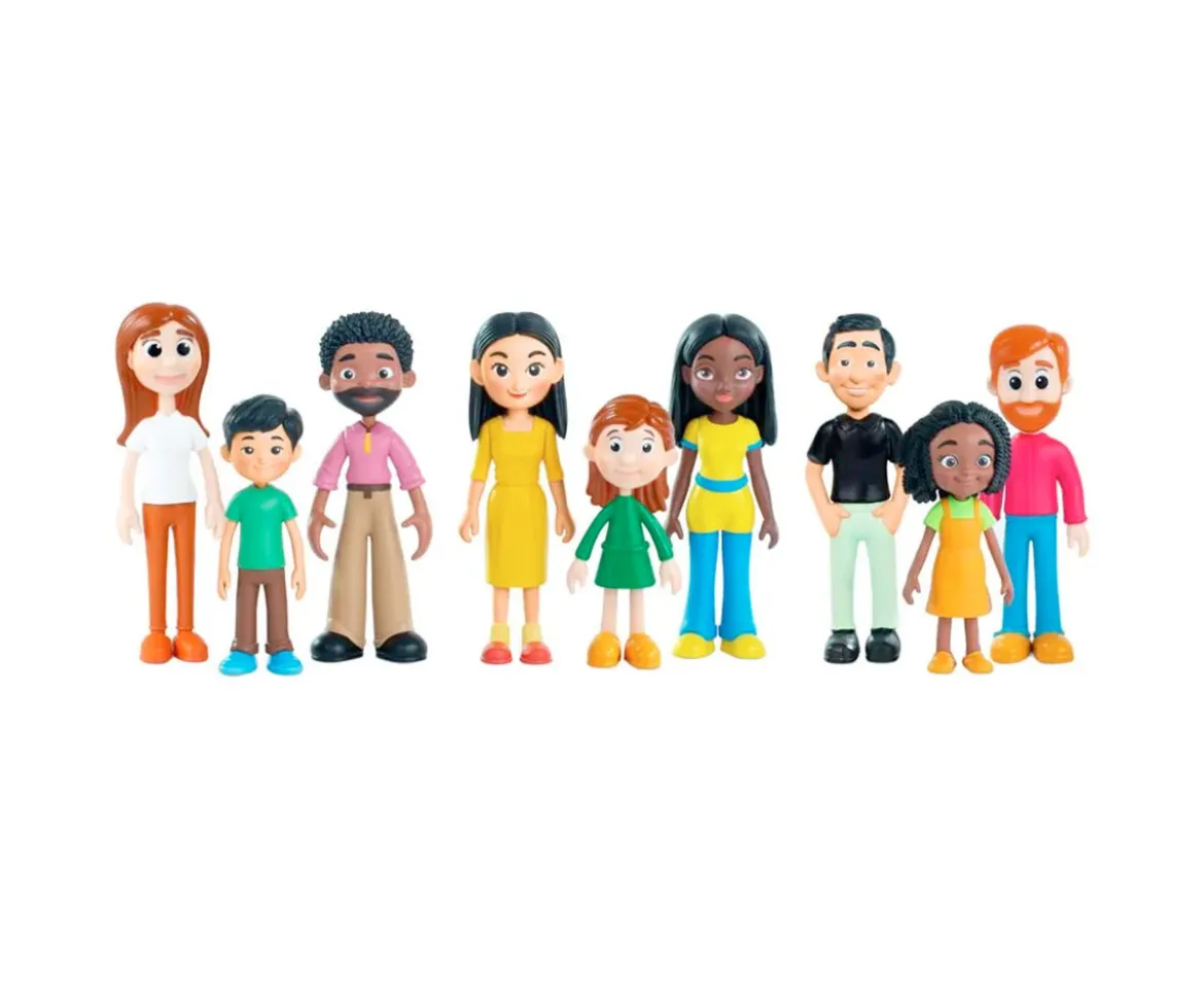 Set de Figuras Familia Diversa