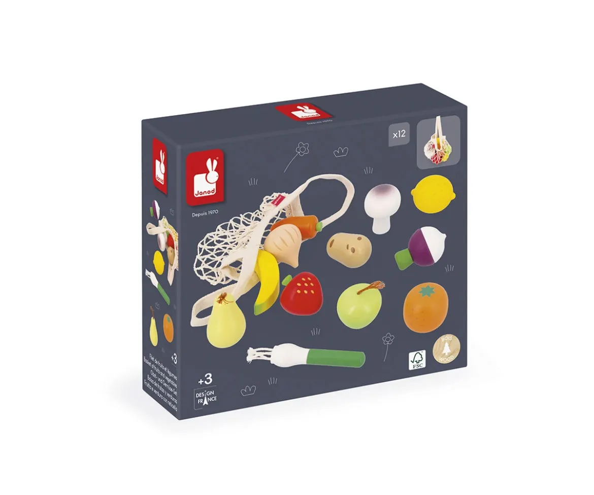 Set de Frutas y Verduras Abuelita Alegre