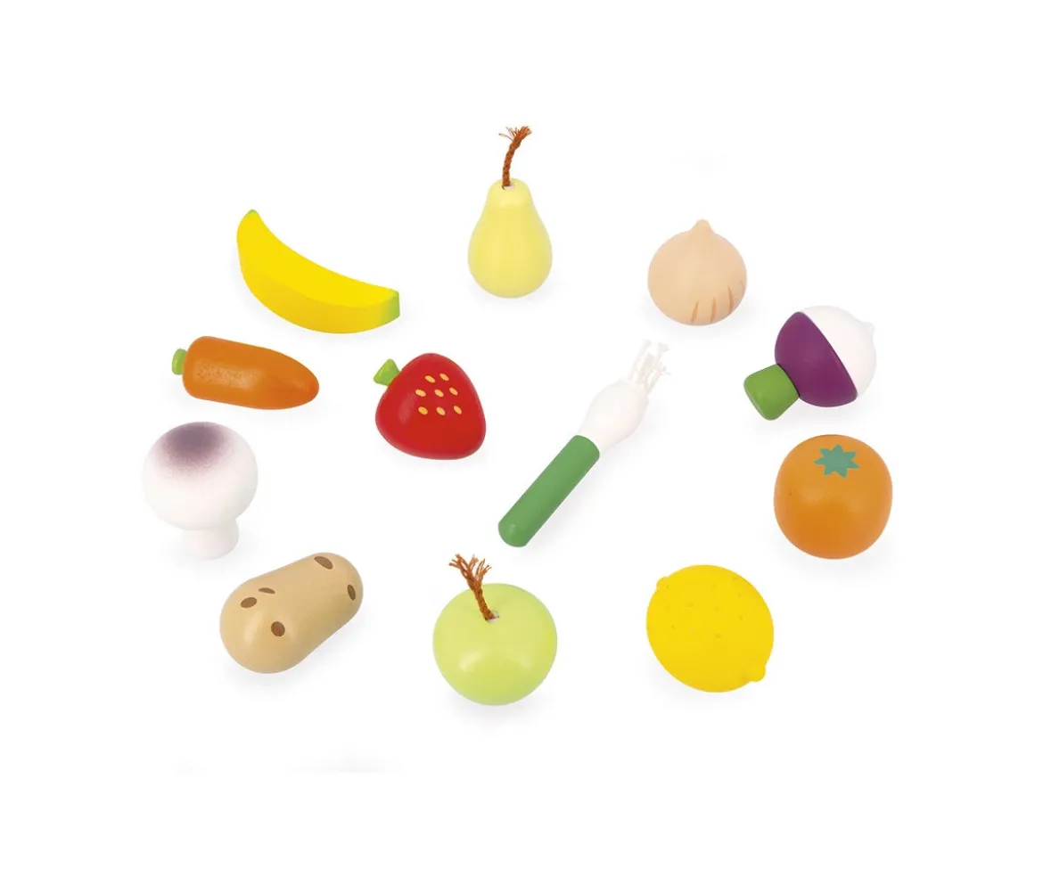 Set de Frutas y Verduras Abuelita Alegre