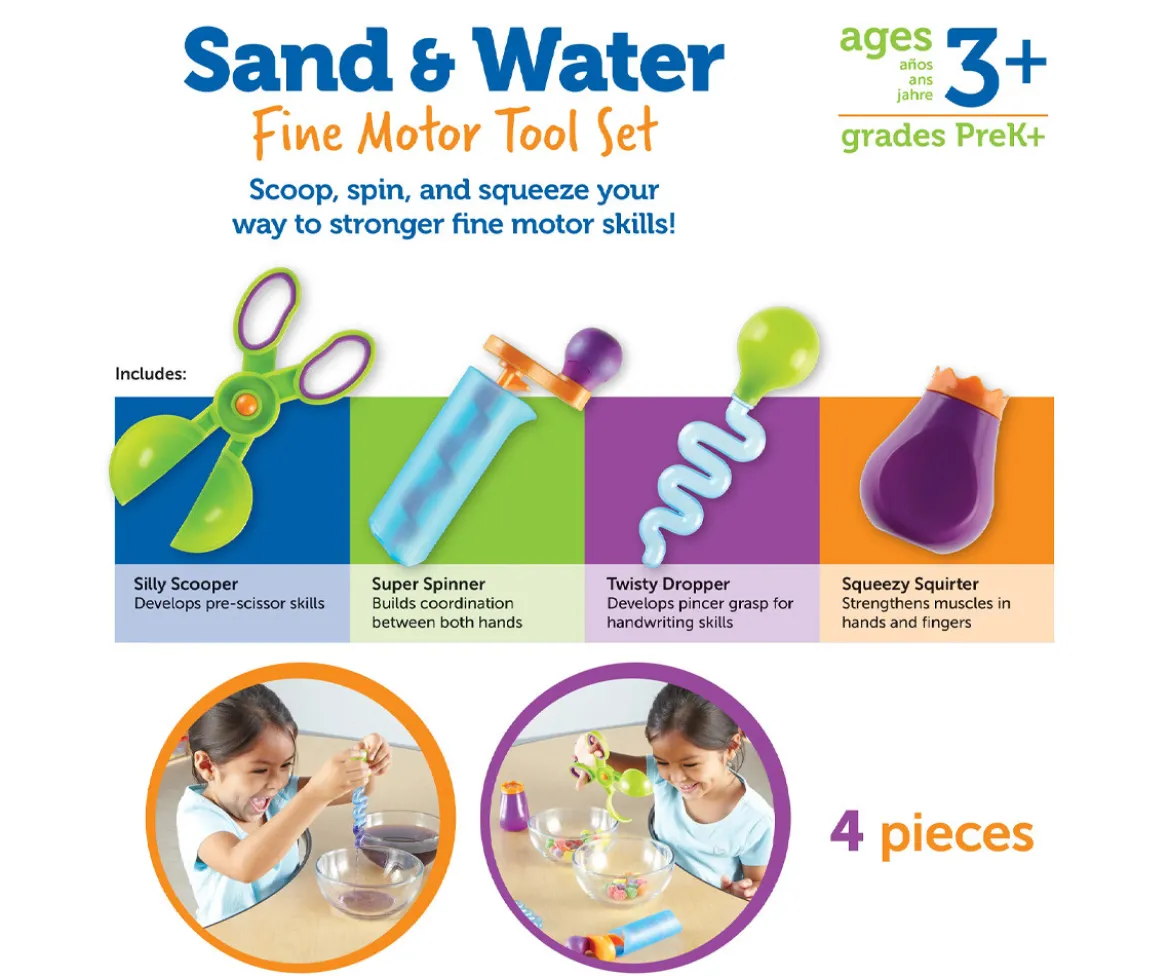 Set de Herramientas Motricidad Fina Sand & Water