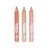 Set De 3 Lapices Brillo Cobre-Oro-Rosa con Purpurina