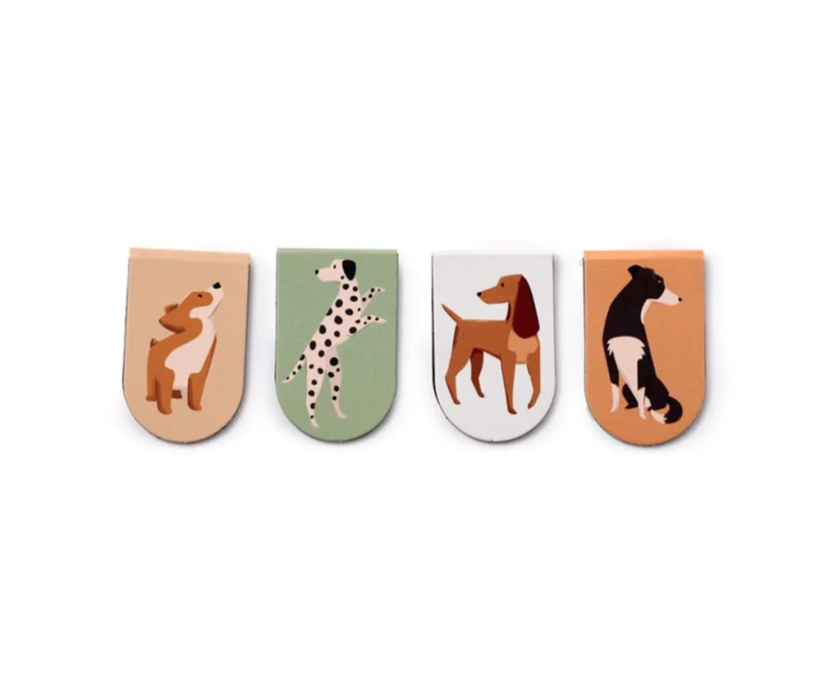 Set de Marcapáginas Magnéticos Dogs Barks