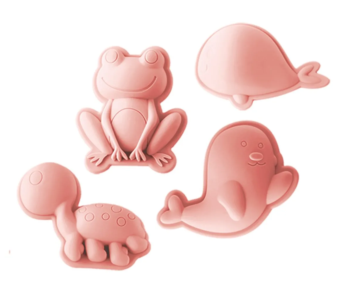 Set de Moldes de Arena Frog Coral