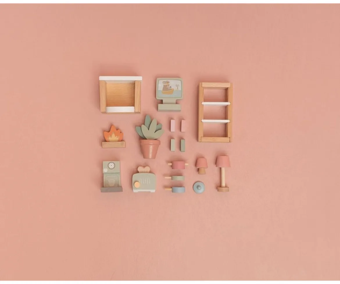 Set de Muebles para Casa de Muñecas Little Dutch