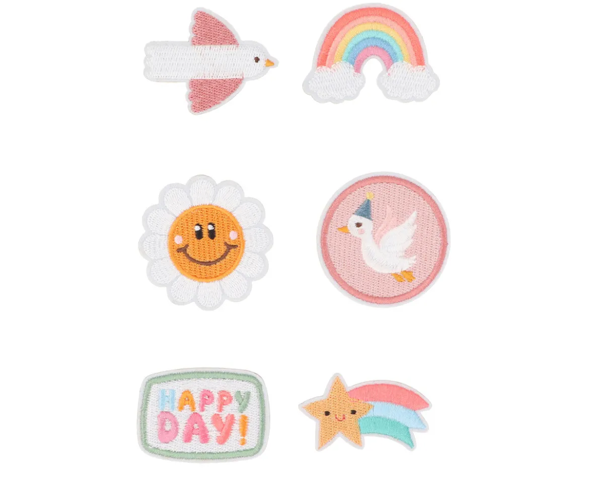 Set de Parches Textiles Autoadhesivos Happy Day