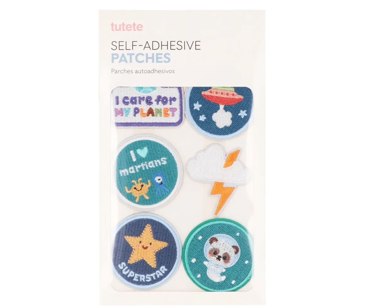 Set de Parches Textiles Autoadhesivos Space