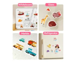 Set de Pegatinas de Gel Reutilizables Mideer Calle