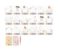 Set de Pintura con Agua Rosa Fairy Garden