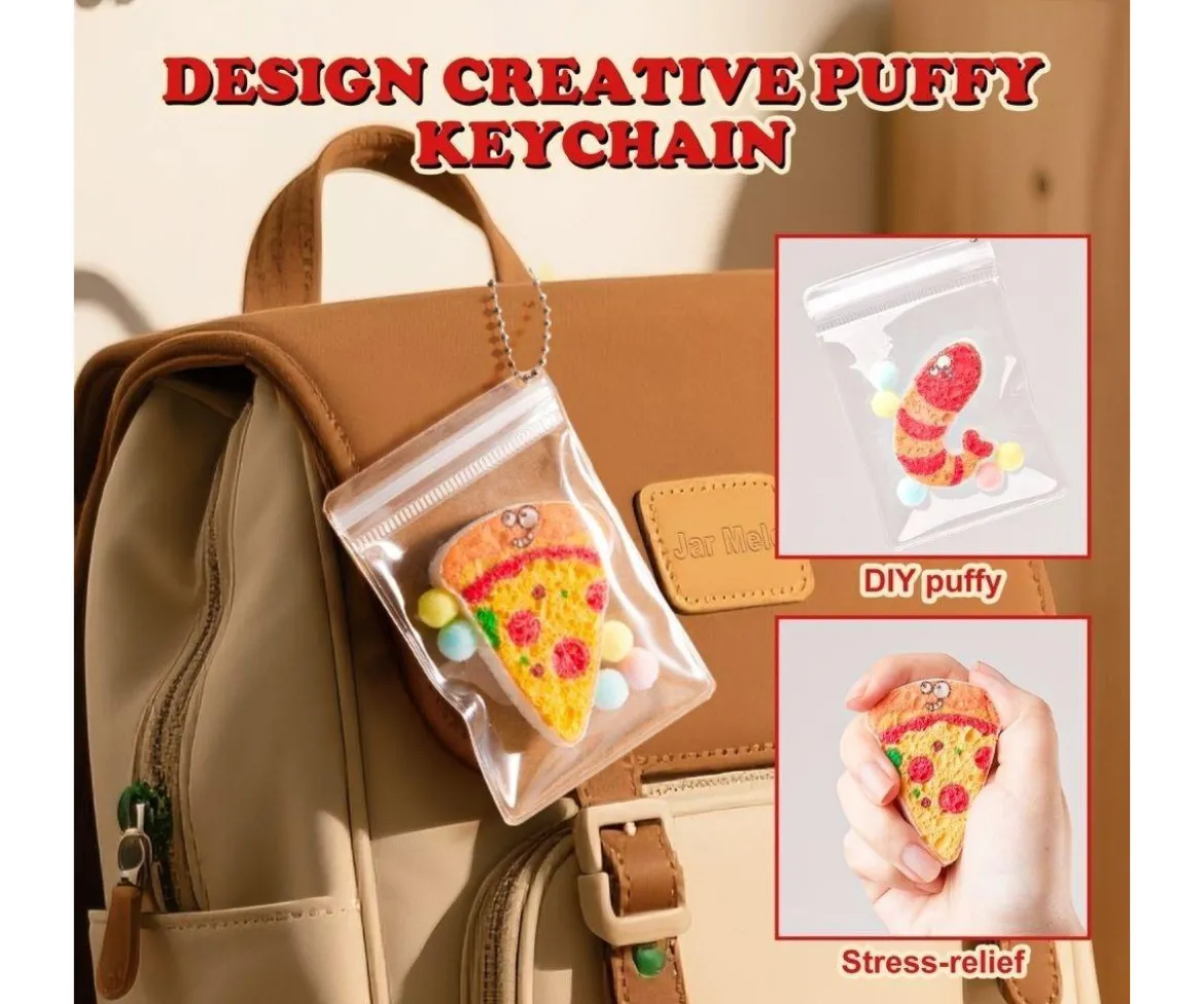Set de Pintura de Espuma 3D Pizza
