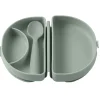 Set de Plato y Cuchara de Silicona Plegable Sage