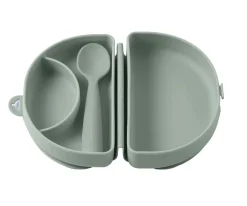 Set de Plato y Cuchara de Silicona Plegable Sage
