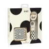 Set de Regalo BIBS Baby Soothe & Go Polka Ivory/Black