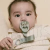 Set de Regalo BIBS Colour Chupete y Clip Loop Sage