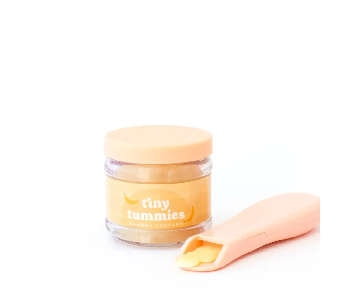 Set de Tarro y Cuchara Tiny Tummies Banana Custard
