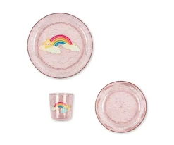 Set de Vajilla Infantil Sparkly Rainbow