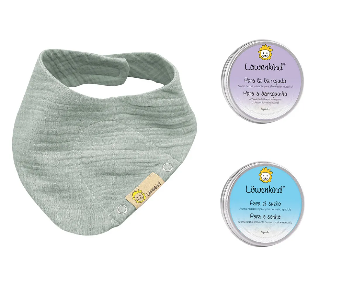 Set Inicio Bandana Mini Menta + 2 LowenPads