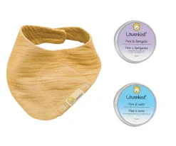 Set Inicio Bandana Mini Mostaza + 2 LowenPads