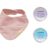 Set Inicio Bandana Mini Rosa Empolvado + 2 LowenPads