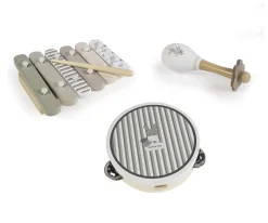 Set Instrumentos Musicales Madera Botton