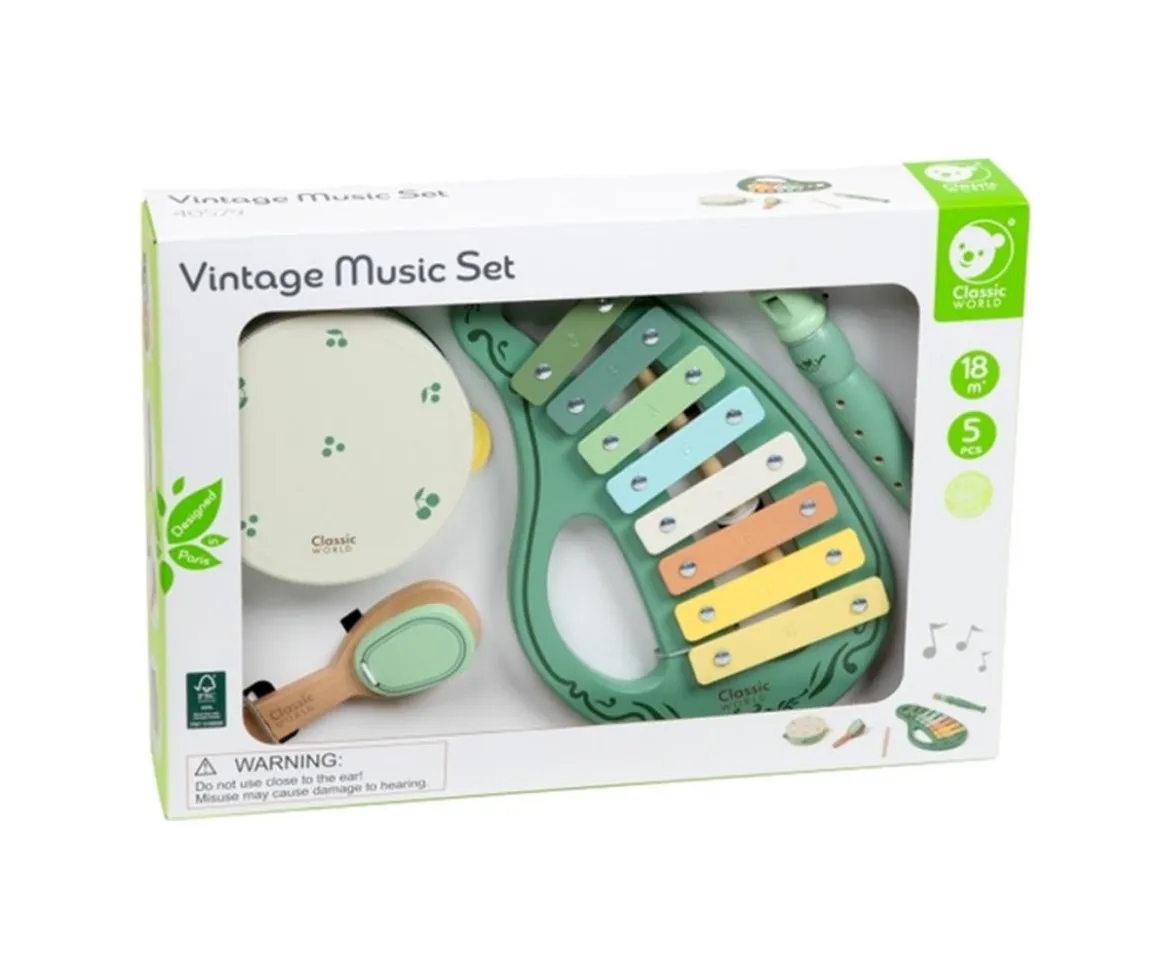 Set Musical Vintage