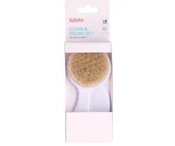 Set Peine y Cepillo Tutete Blanco Personalizable