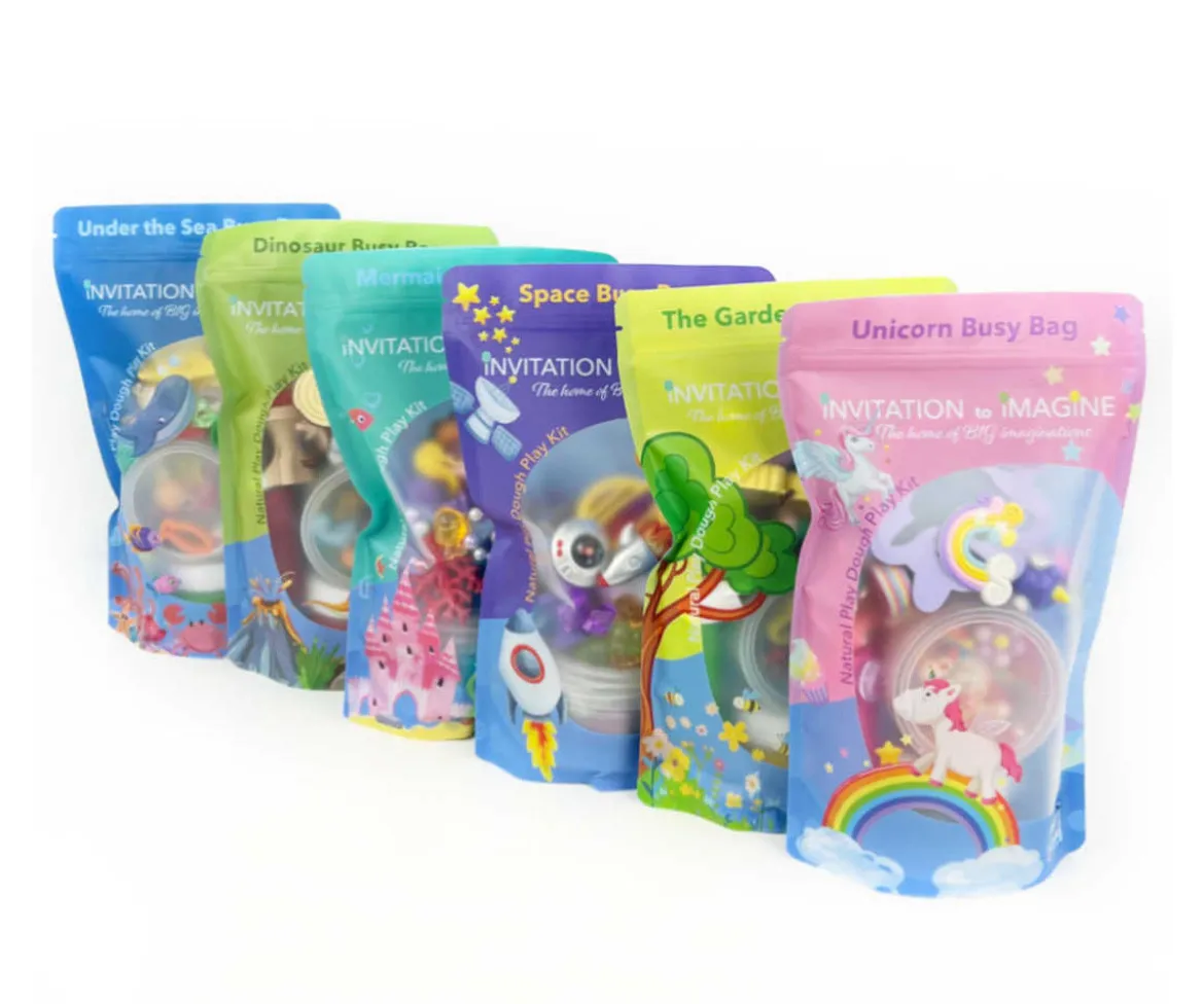 Set Plastilina The Garden Busy Bag