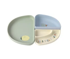 Set 3 Platos Silicona Happy Fruits Lemon