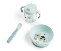 Set Primera Vajilla Foodie Tiny Farm Blue
