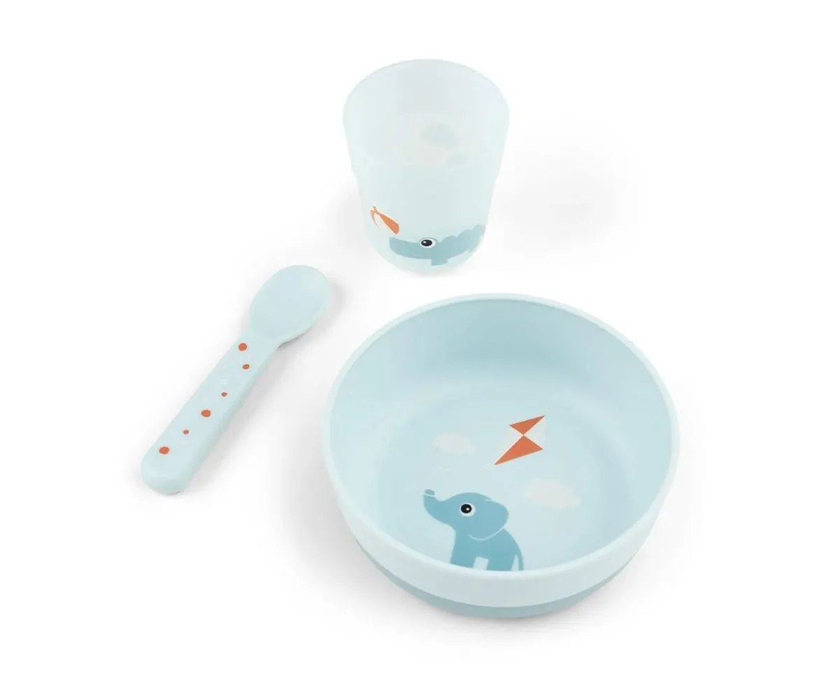 Set Primera Vajilla Playground Blue