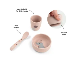 Set Primera Vajilla Stick & Stay Celebration Powder