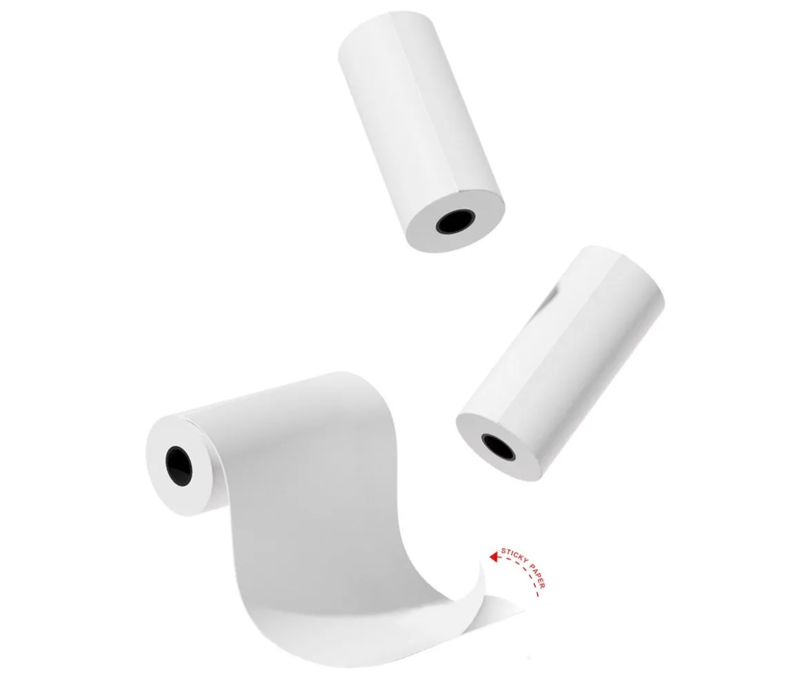 Set 3 Rollos de Papel Stick Zoo