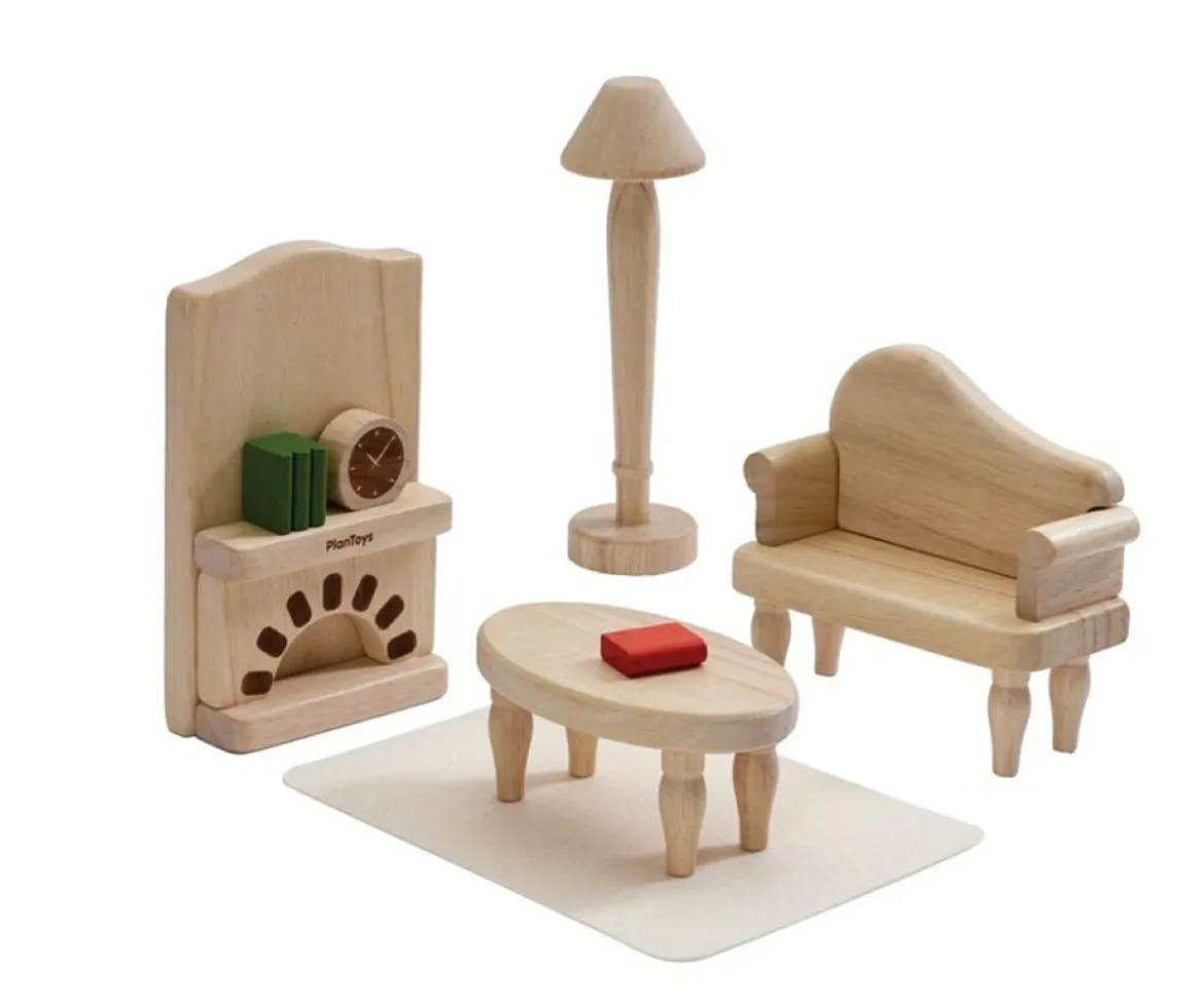 Set Sala de Estar Casa Victoriana Plan Toys