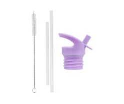 Set Tapa Pajita y Cepillo Princesas