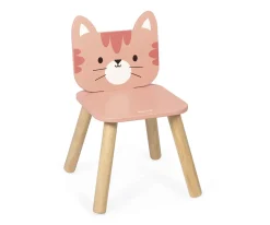 Silla Infantil de Madera Gato