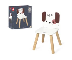 Silla Infantil de Madera Perrito
