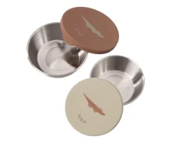 2 SnackBox Acero Inoxidable Croco