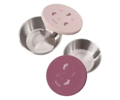 2 SnackBox Acero Inoxidable Grosellas