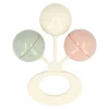 Sonajero 3 Bolitas Crema-Blush-Sage