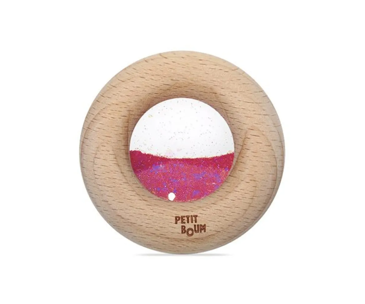 Sonajero Calm Donut Sensorial Pink