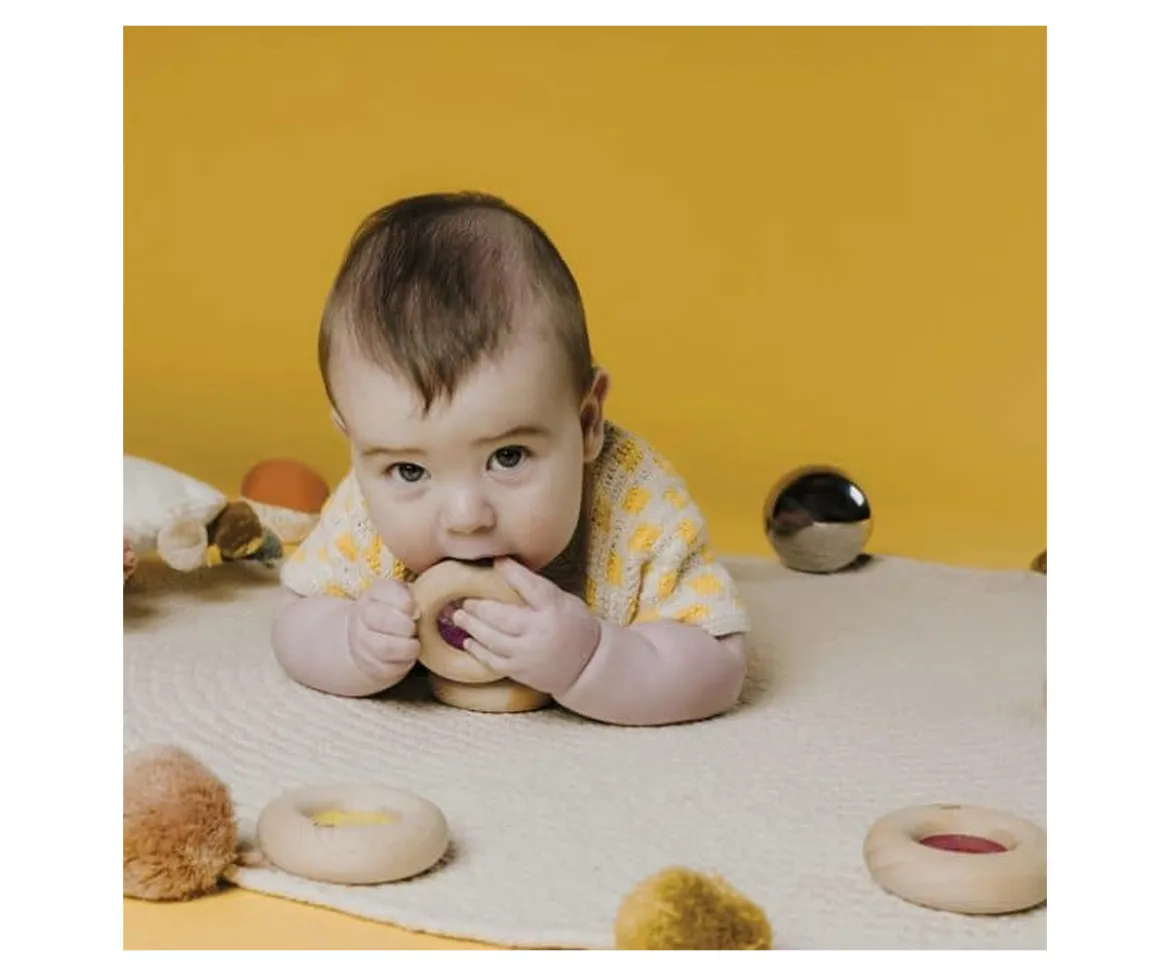 Sonajero Calm Donut Sensorial Purple