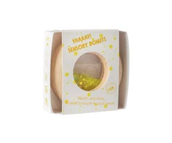 Sonajero Calm Donut Sensorial Yellow
