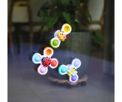 Sticky Spinner Toys Buddies con Ventosa
